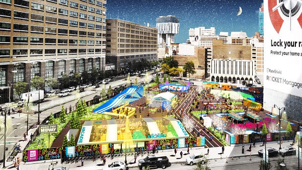 Decked Out Detroit: 80-foot arctic slide, Santa visits among attractions coming to Monroe Street Midway