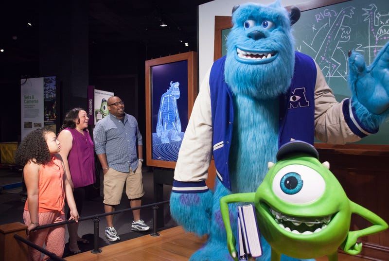 The Pixar exhibit at the Perot Museum of Nature and Science in Dallas, Texas.