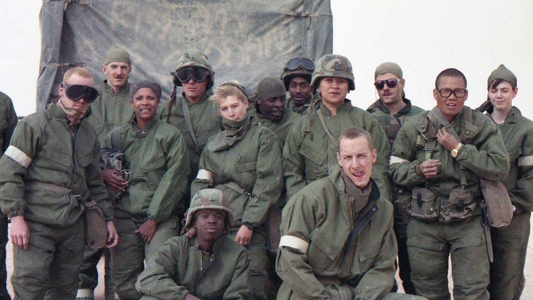 Chemicals and more chemicals. One Army vet reflects on her time in Desert Storm