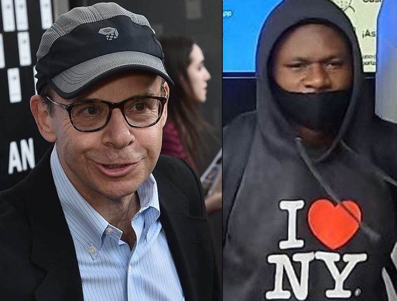 Actor Rick Moranis and the man suspected of attacking him