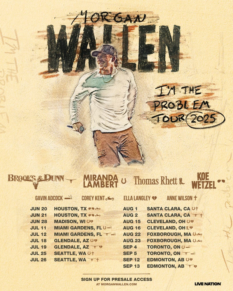 'I'm The Problem' Tour Dates 