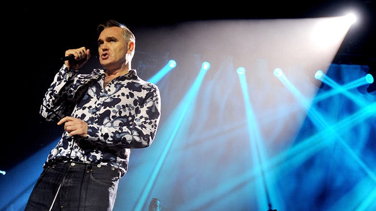 Morrissey lashes out after being dropped by record label
