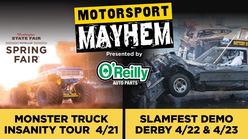 2023 Motorsports Mayhem at Washington State Fair 4/21-4/23
