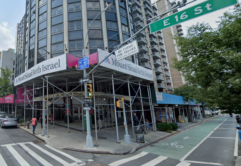 A rally was held outside of Mount Sinai Beth Israel in Gramercy on Sunday to support efforts to save the hospital, which announced closure plans in the fall.