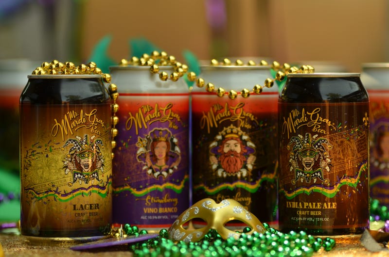 Mr. Mardi Gras Wine assortment