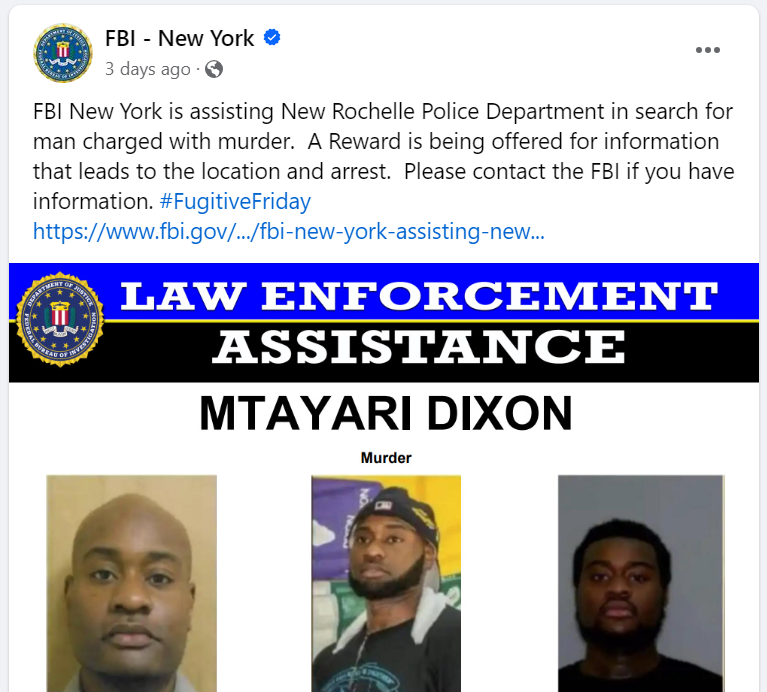 FBI-New York Facebook Page