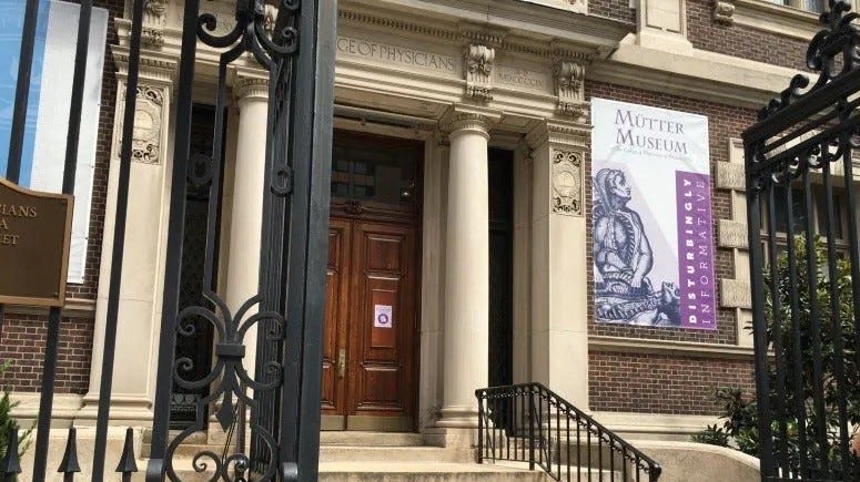 The College of Physicians of Philadelphia, the home of both the Historical Medical Library and the Mütter Museum.