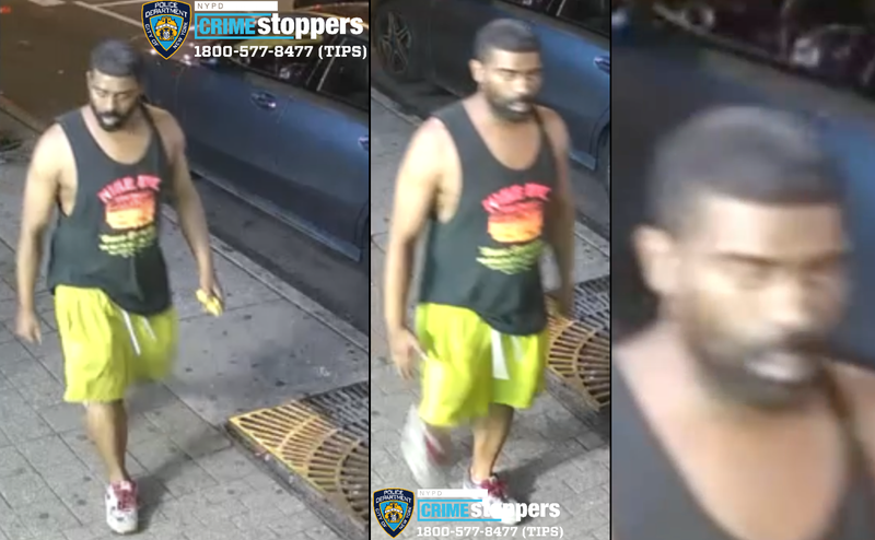 Police are searching for a suspect in the robbery on July 15