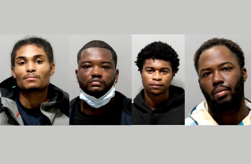 Mugshots of those accused of Devante Jones's murder
