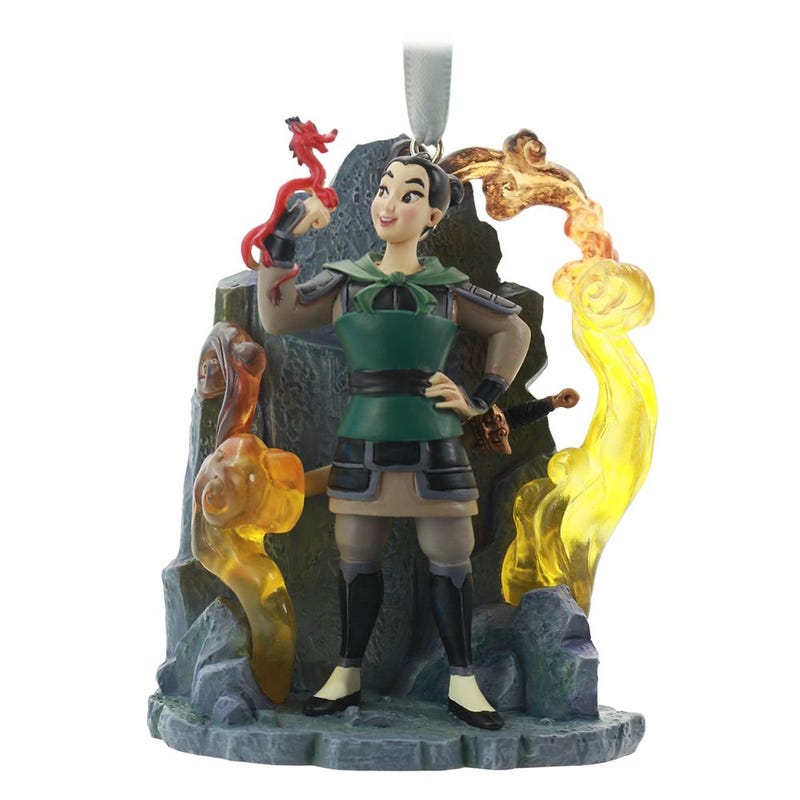 Mulan Fairytale Moments Sketchbook Ornament Disney 2020