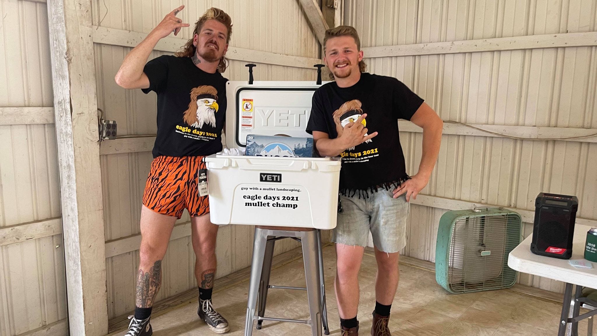 'Mullet Superbowl' held in mid-Michigan; winner gets cooler, case of beer