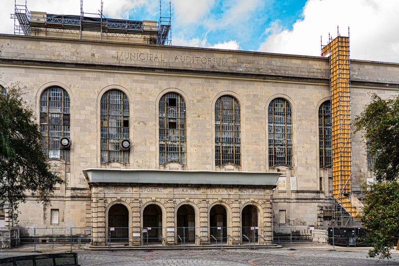 closed Municipal Auditorium