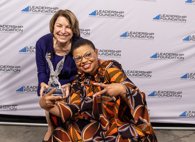 Sheletta Brundidge traveled to Washington, D.C. to accept the Celebration of Service to America Award from the National Association of Broadcasters (NAB) for her #SpreadLoveWithLocks campaign that keeps kids with autism safe from drowning. 