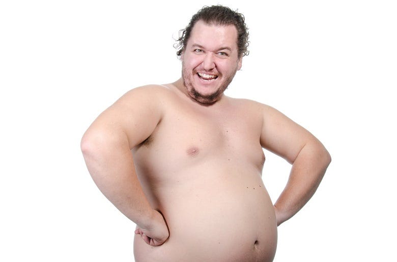 naked man
