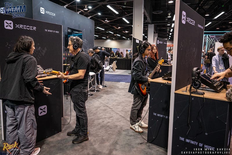 XRecer booths - NAMM Show - Anaheim, CA Convention Center 1/23/26