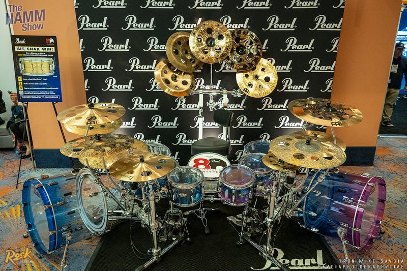 Pearl Drums - NAMM Show - Anaheim, CA Convention Center 1/24/26