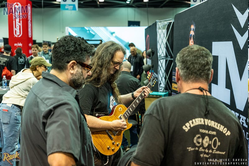 YouTuber Glenn Fricker - NAMM Show - Anaheim, CA Convention Center 1/24/26