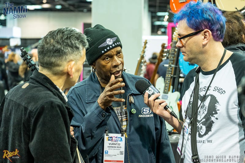 Living Colour's Vernon Reid - NAMM Show - Anaheim, CA Convention Center 1/24/26
