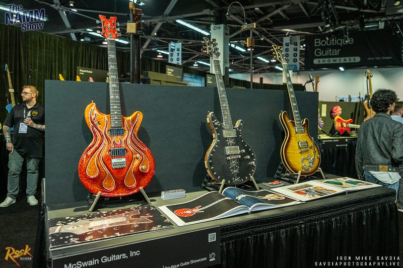 McSwain Custom Guitars (Portland, OR) - NAMM Show - Anaheim, CA Convention Center 1/24/26