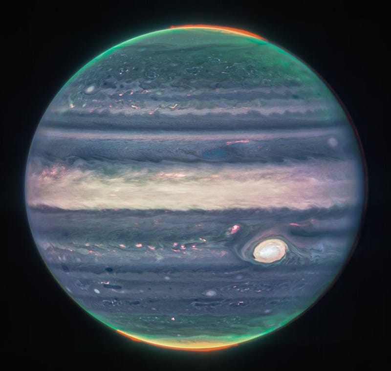 New image of Jupiter from NASA's James Webb Telescope