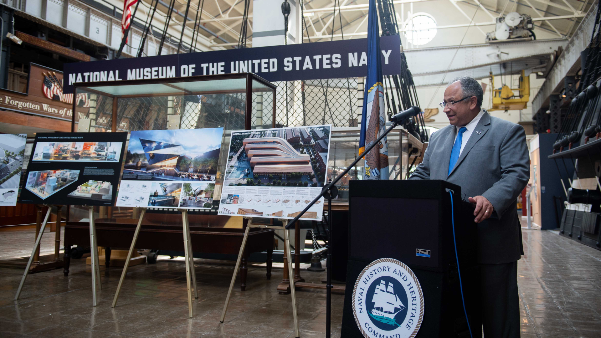 Here's what the U.S. Navy's new museum could look like