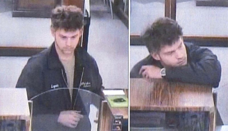 suspect in bank robbery