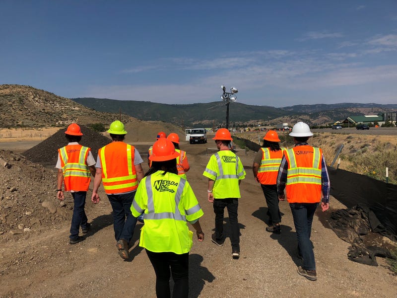 Interns get to work with the Nevada DOT