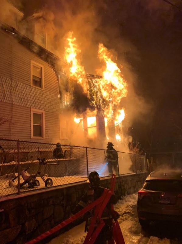 house fire