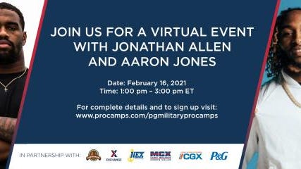 NFL players to answer questions from the military community