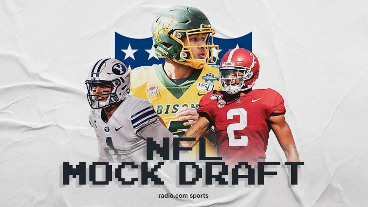 2021 NFL Mock Draft – Latest includes Panthers, Patriots trading up for QBs