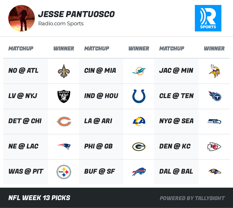 NFL Week 13