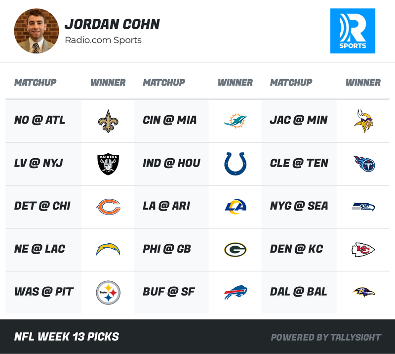 NFL Week 13