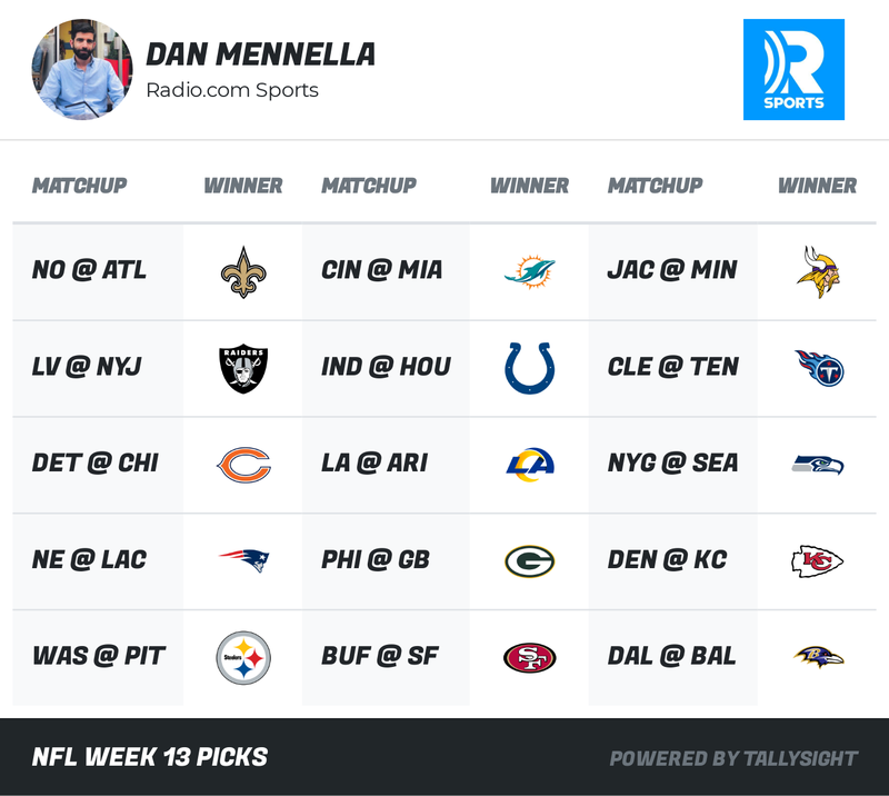 NFL Week 13