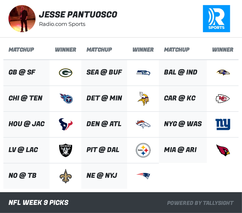 NFL Week 9