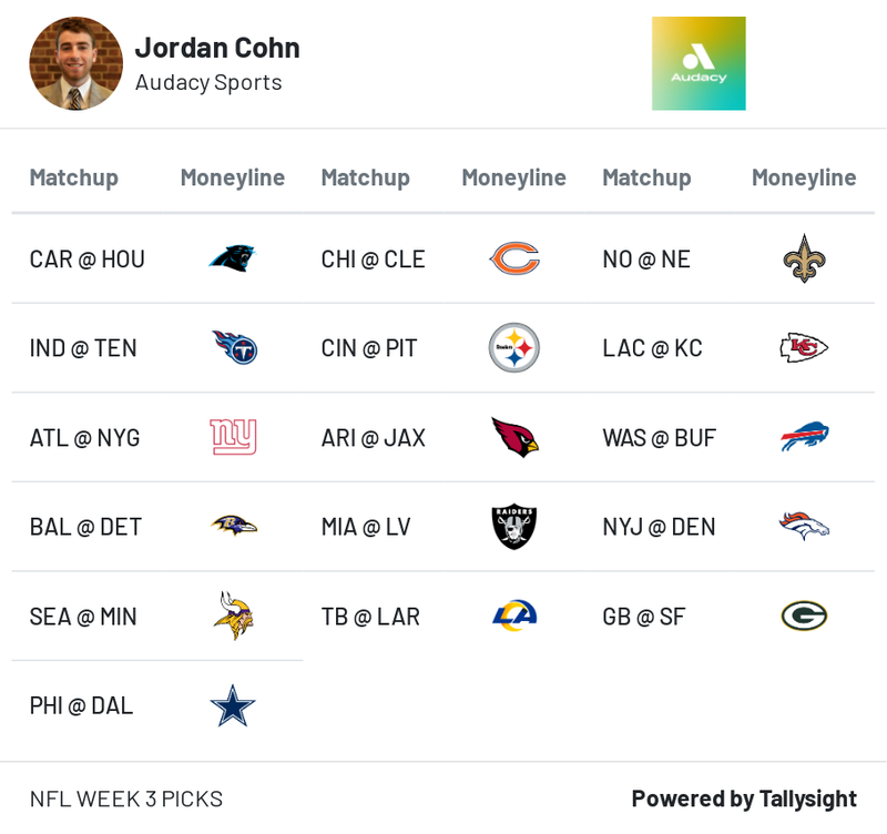 NFL Week 3