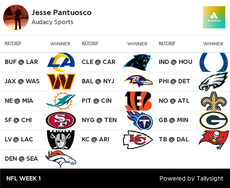 NFL Week 1 picks