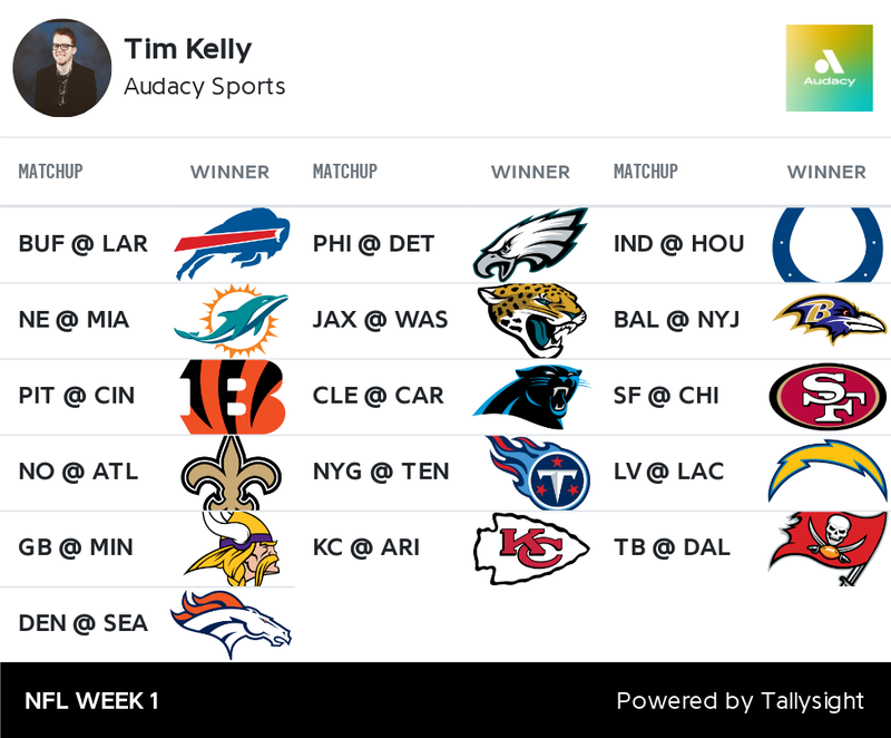 NFL Week 1 picks