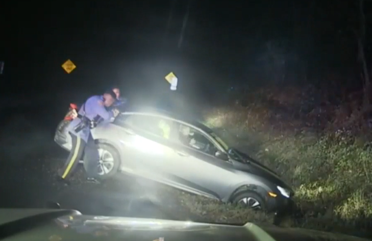 Man shot by NJ troopers drinks, smokes before gunfire erupts