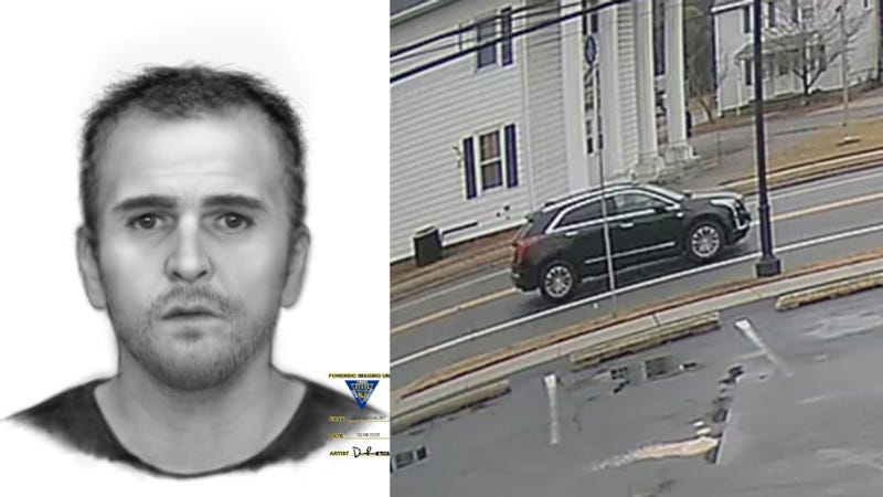 A man is wanted for allegedly flashing a gun at a postal worker during a road rage dispute last week.