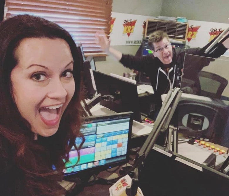 Rocky & Lissa in studio