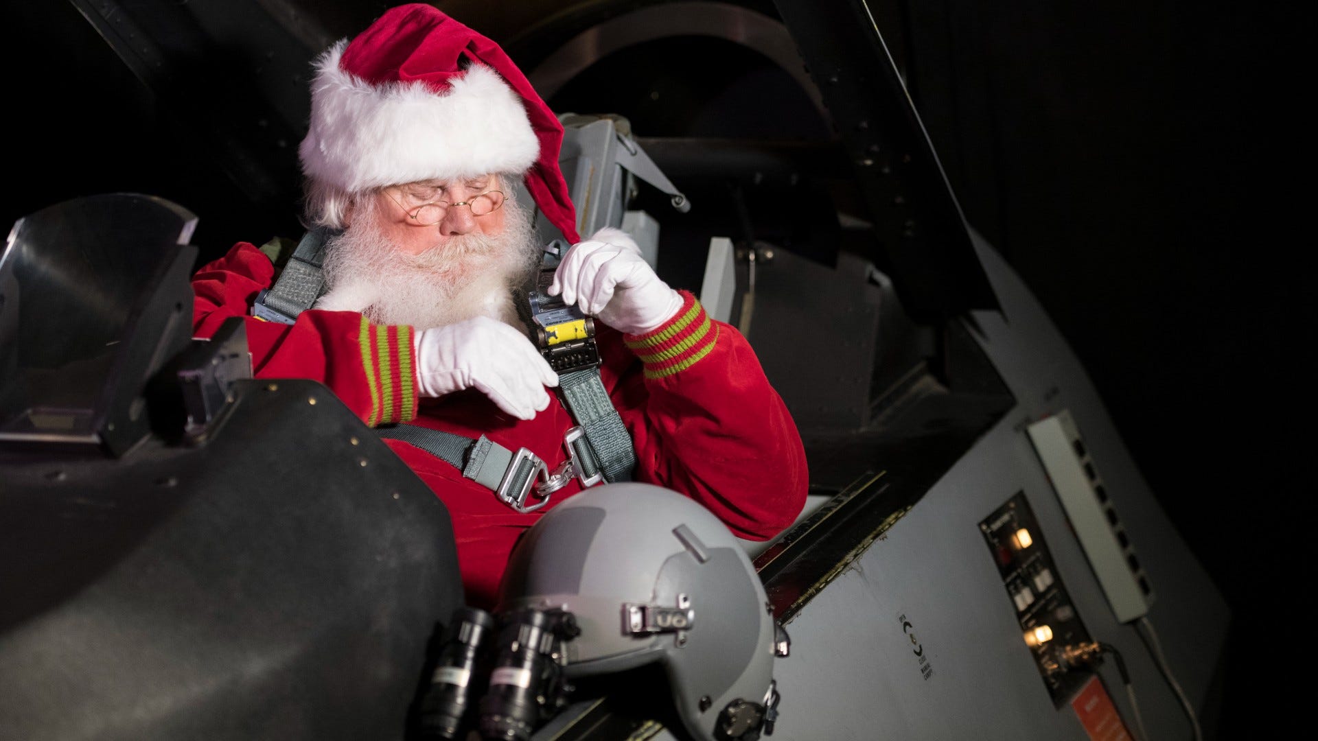 NORAD satellites, fighter pilots track Santa