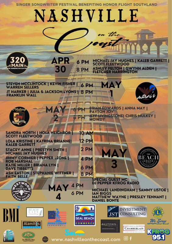 Nashville on the Coast 2025 flyer
