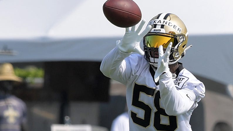 See Kwon Alexander back in action at Saints training camp with new deal