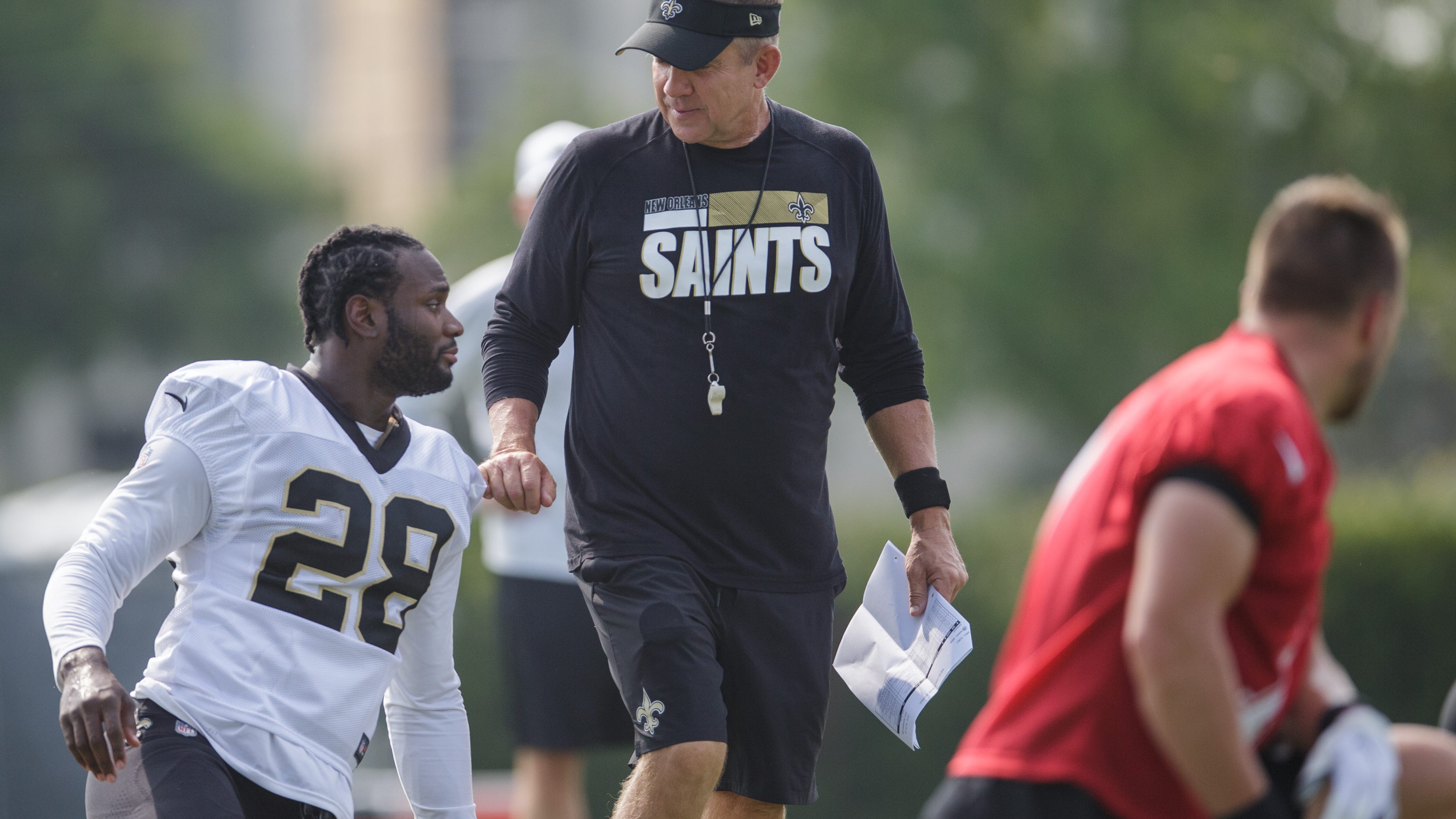 Saints training camp (July 31): Hoss, Garic & Hebert talk QB battle, new numbers, more