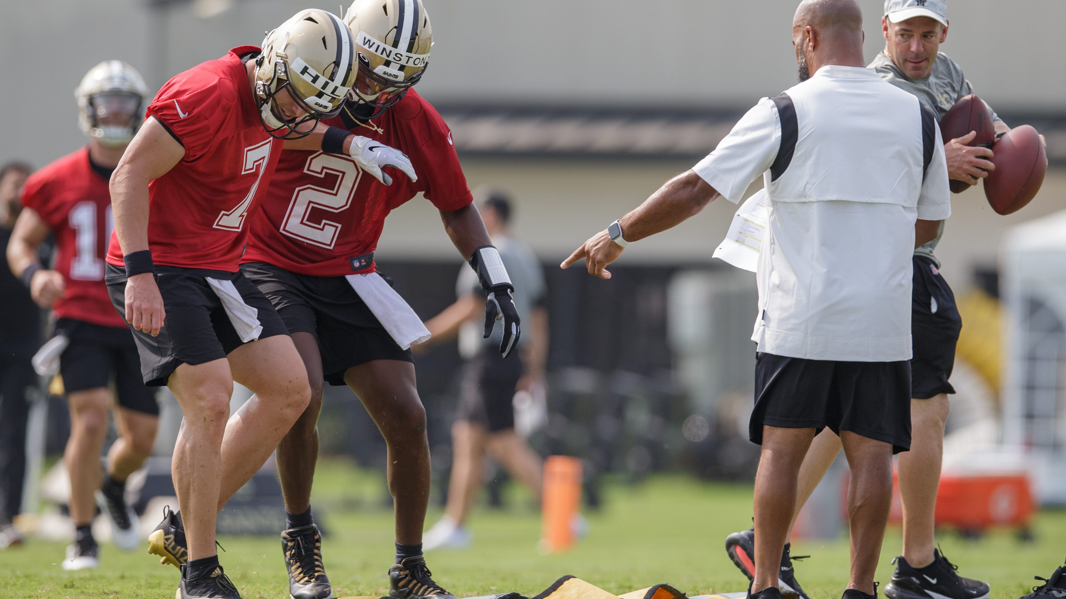 Saints training camp observations (Day 3): Jameis Winston with 1s; crafty Crawley, more