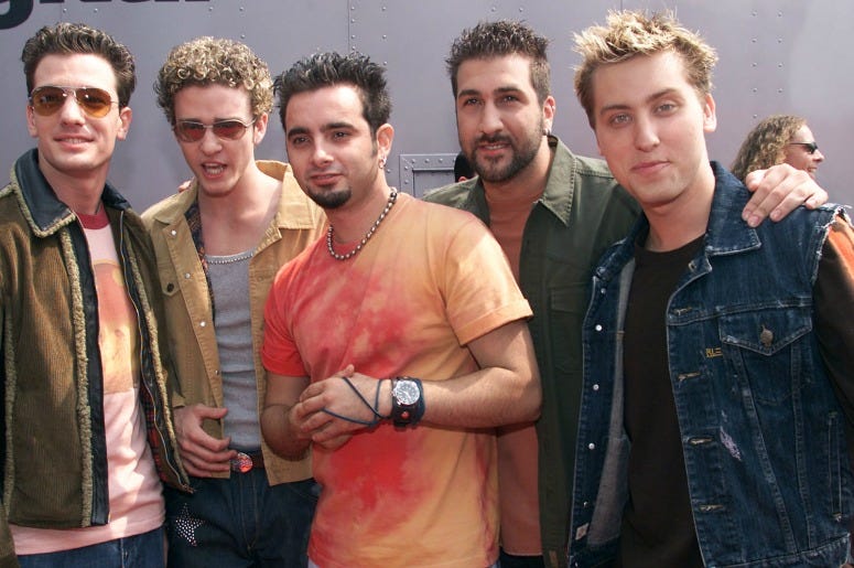 NSYNC at Music Mania 2000 Jacksonville FL, August 13, 2000