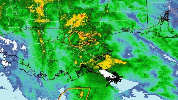 Social media video shows flash flooding across New Orleans metro