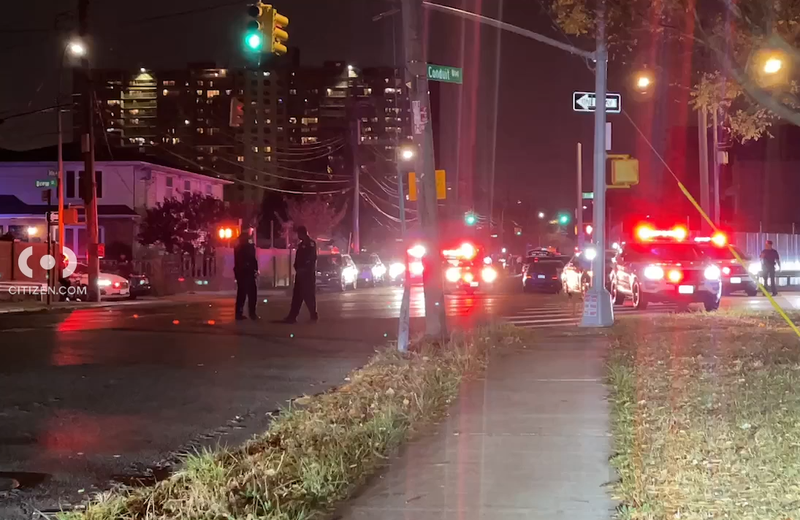 The encounter happened around 9:30 p.m. at Forbell Street and Sutter Avenue in East New York