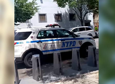 BX NYPD car
