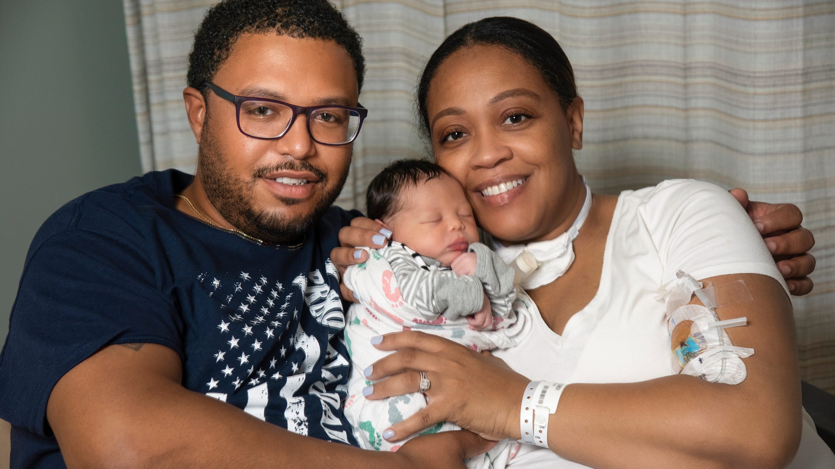 Inkster mom who survived life-threatening COVID looking forward to first Christmas with baby Saint